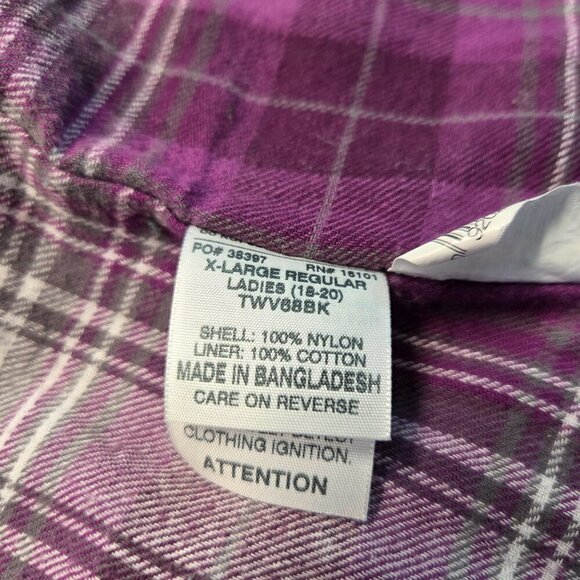 C.E. Schmidt Workwear Extra Large Black Quilted Full Zip Medium Lined Vest - Picture 8 of 11